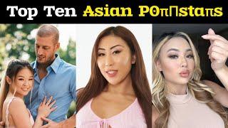 Top Ten Asian Actresses and Prnstar | Top Ten famous Actress from Asia