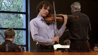 SPOHR Violin Competition: Phoenix Avalon plays Mendelssohn's Violin Concerto E minor