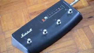 Marshall MG15HFX Footswitch Demo