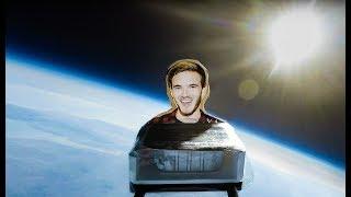 I Sent Lasagna Into Space To Save PewDiePie (ft. MrBeast)