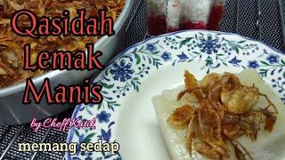 Cara Buat Kuih Qasidah Santan / sukatan cawan mudah