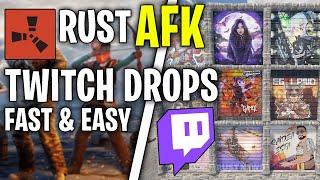 How to Get Rust Twitch Drops AFK in 2023 | Trust in Rust 4 Twitch Drops Janurary 2023