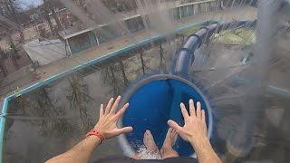 Dangerous Flits Water Slide at Tikibad Duinrell