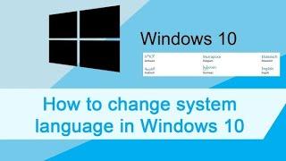 How to change system language on Windows 10/11 HINDI+URDU