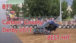 GoPro Flip Over In Car Demolition Derby 2017 Camaro