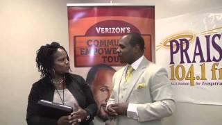 CoCo Brother at the Verizon Empowerment Community Tour