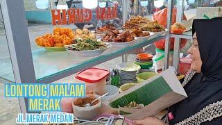 LONTONG MALAM MERAK // Masih Nyusun Makanannya, Tapi Pelanggannya Sudah Mulai Berdatangan. Mantap