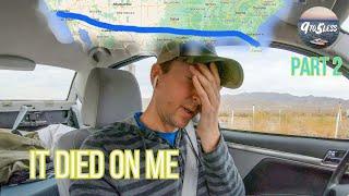 ELECTRIC CAR Roadtrip Coast to Coast - 2012 Coda EV - California Desert - PT 2 - EP 73