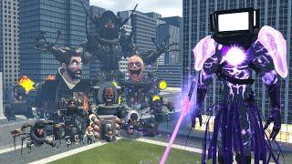NEW MYTHIC TITAN TV MAN VS ALL SKIBIDI TOILET BOSSES AND OTHERS TITANS In Garry's Mod!