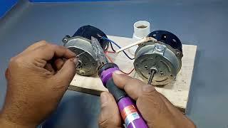 220v Free Energy Motor Generator _ How to Make 220v Free Electricity Motor Generator