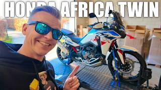 Picking Up my NEW HONDA CRF1100L AFRICA TWIN