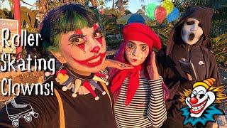 Clowning around!  Roller Skate Vlog !