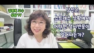 당신은 스트레스 상황에서 어떠한 정서반응이 일어나는가?(김명희교수상담TV)상담센터:02)2281-7975 ,23년6월23일