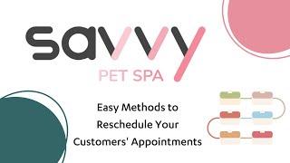 Moving appointments - Savvy Pet Spa - 2024