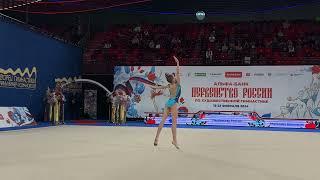 Mihaleva Anastasia Ball Russian Junior Championships 2024