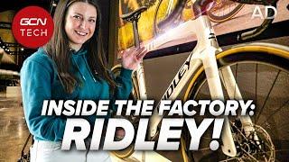 Belgium, Beer & Bikes: Inside The Ridley Bikes Factory!