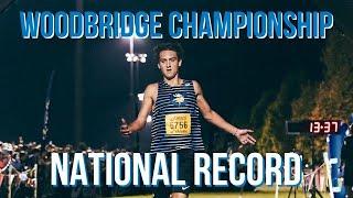 Max Cervi-Skinner Breaks Leo Young's 3 Mile NATIONAL RECORD | Woodbridge XC Classic 2024