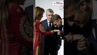 #Viral: French President welcomes Nita Ambani at Paris Olympics event