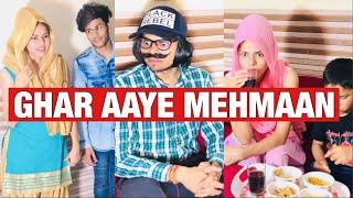 Ghar Aaye Mehmaan In Middle Class Family  || Charu Dixit ||