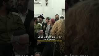 Israeli settler leader confronted by a mourner
