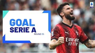 GOAL SERIE A | GIROUD’s powerful volley | Goal Collection | Round 35 | Serie A 2023/24