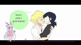 "Adrienette Kiss" - Miraculous Ladybug Comic Dub