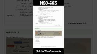 NS0-403 Exam Dumps With Practice Questions - Free Download