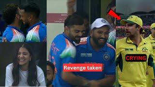 Indian Players Reaction after winning Semi-Final Match | Travis head Crying | India vs Australia