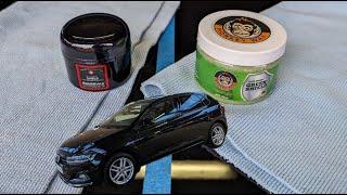 Das Autopflege Wax Battle - Monkey Wax Green Shield vs Swissvax Shield im Test