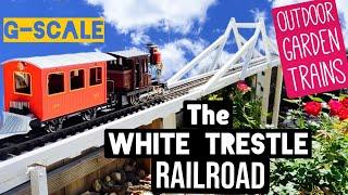 Garden Trains: The White Trestle Railroad - Poolside Paradise for Train Lovers