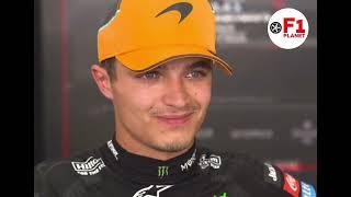 Lando Norris Post Race Interview "MAX‘s FAULT" | Austrian GP 2024