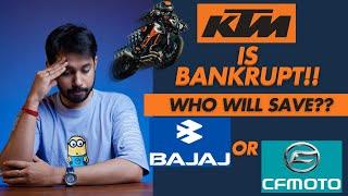 KTM went BANKRUPT!! Big problems for Bajaj & CF Moto| What exactly happened?