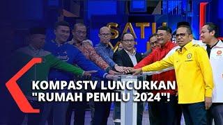 Jaga Aspirasi Publik & Perhatikan Dinamika Politik, Kompas TV Luncurkan Rumah Pemilu 2024!