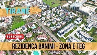 Rezidenca Banimi #Tirana | Zona e TEG-ut -  #Albania [Drone Footage] @MTravelVlog