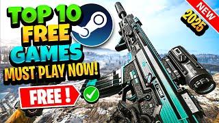 TOP 10 NEW FREE Steam Games Are Trending in 2025!