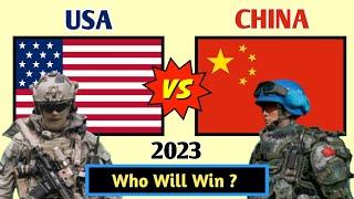 USA VS CHINA Military Power Comparison 2023 | Usa  Against china 2023