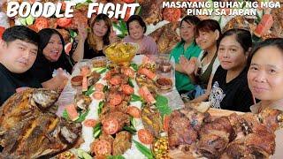 BOODLE FIGHT!!! MUKBANG ASMR | CRISPY PATA, KAREKARE, PRITONG TILAPIA | MUKBANG PHILIPPINES