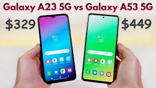 Samsung Galaxy A23 5G vs Samsung Galaxy A53 5G - Which is Better?