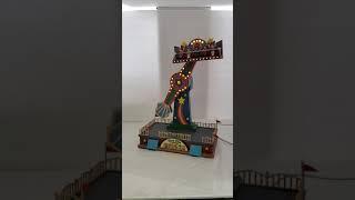 Lemax RIDE THE SHOOTING STAR Carnival Ride Christmas Village accessory
