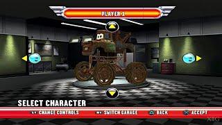 Cars Race-O-Rama - All Cars List PS2 Gameplay HD (PCSX2)