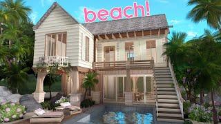 Building a Beach House in Bloxburg w/ Anix & Faulty