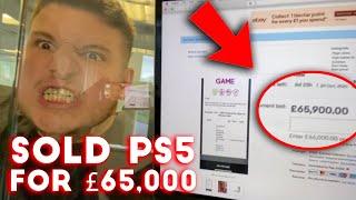 SOLD MY BRO'S PS5 FOR £65,000!!