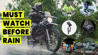 Monsoon care products & Tips for you and your motorcycle | Bandidos PITSTOP