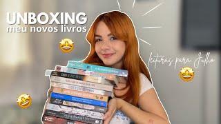 UNBOXING: COMPREI MAIS DE 10 LIVROS NA SHOPEE 