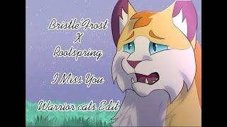 Bristle’Frost x Rootspring [I Miss You] Warrior cats Edit