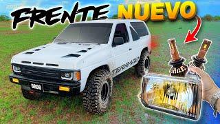 NUEVAS LUCES,  PARRILLA y DEFENZA al FRENTE de WD21 4x4