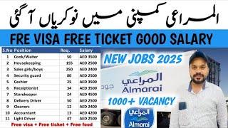 Almarai Company Jobs In Saudi Arabia 2025 & Uae 2025 || Free Visa Provide By Company