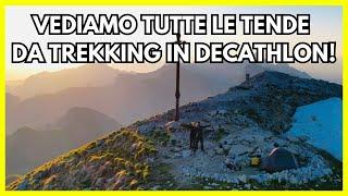 Tutte le tende da trekking in Decathlon!