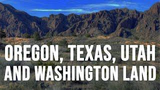 Oregon, Texas, Utah and Washington Land for Sale | Owner Financed Land!