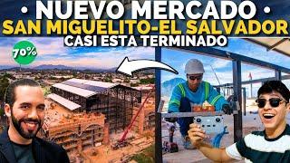 NAYIB Construye el NUEVO MERCADO SAN MIGUELITO en EL SALVADOR | HeyObi